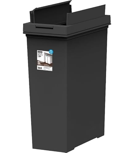 Amazon｜KEYUCA (ケユカ) 両開きダストボックス (27L ペダル式